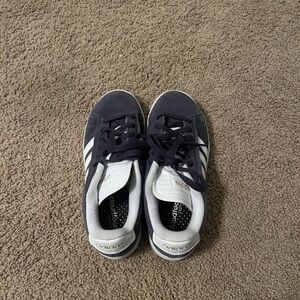Adidas Navy and White Sneakers Women’s size 7.5